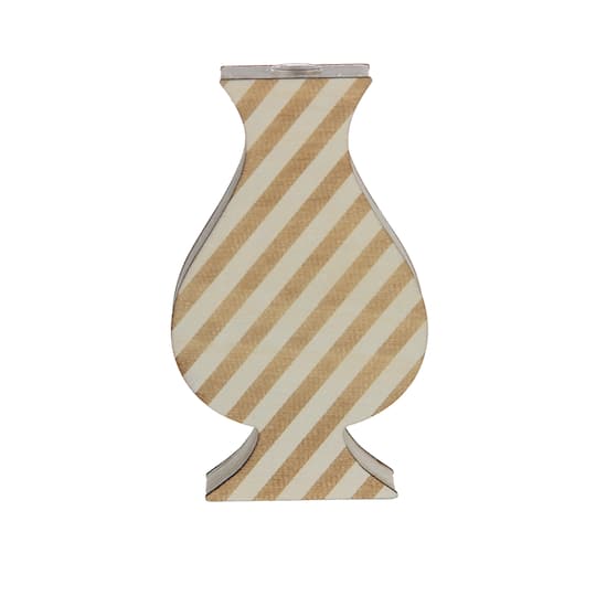Jonathan Adler x Michaels 5" Striped Urn DIY Wood Vase
